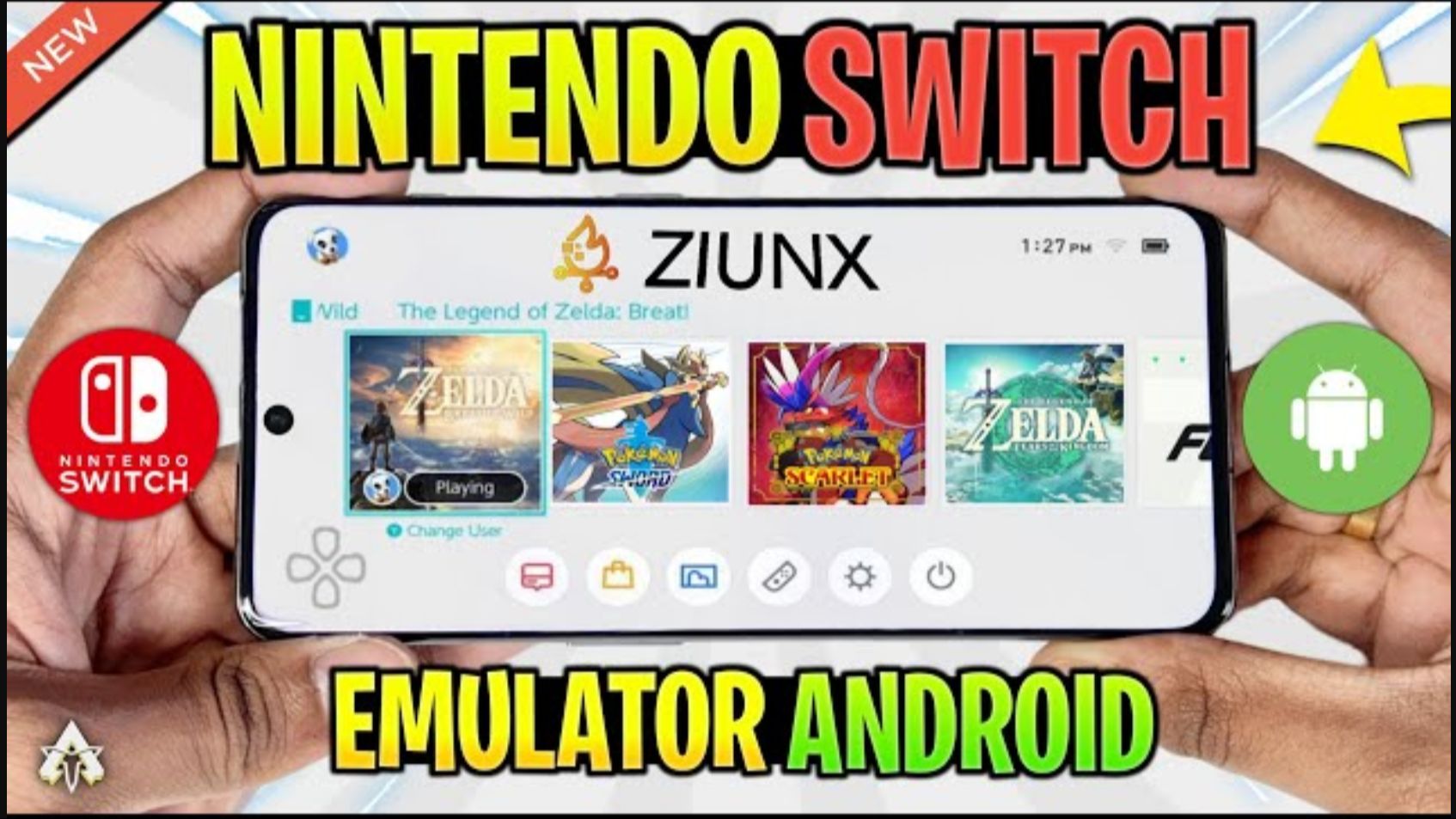 [图]新出的安卓Switch模拟器 Ziunx | 入门设置与《宝可梦》试玩 | 支持Mali GPU