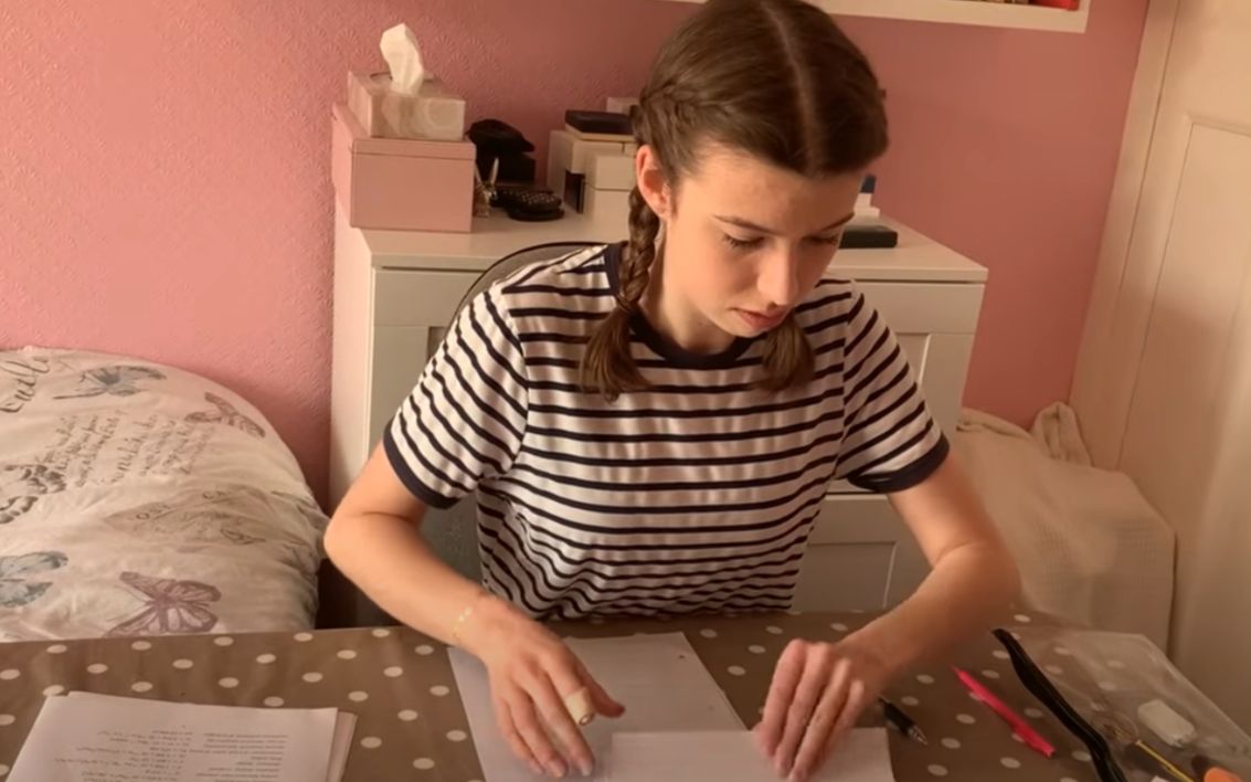 生肉paigey学习日常vlog36全真剑桥网课在线考试现场universityonline