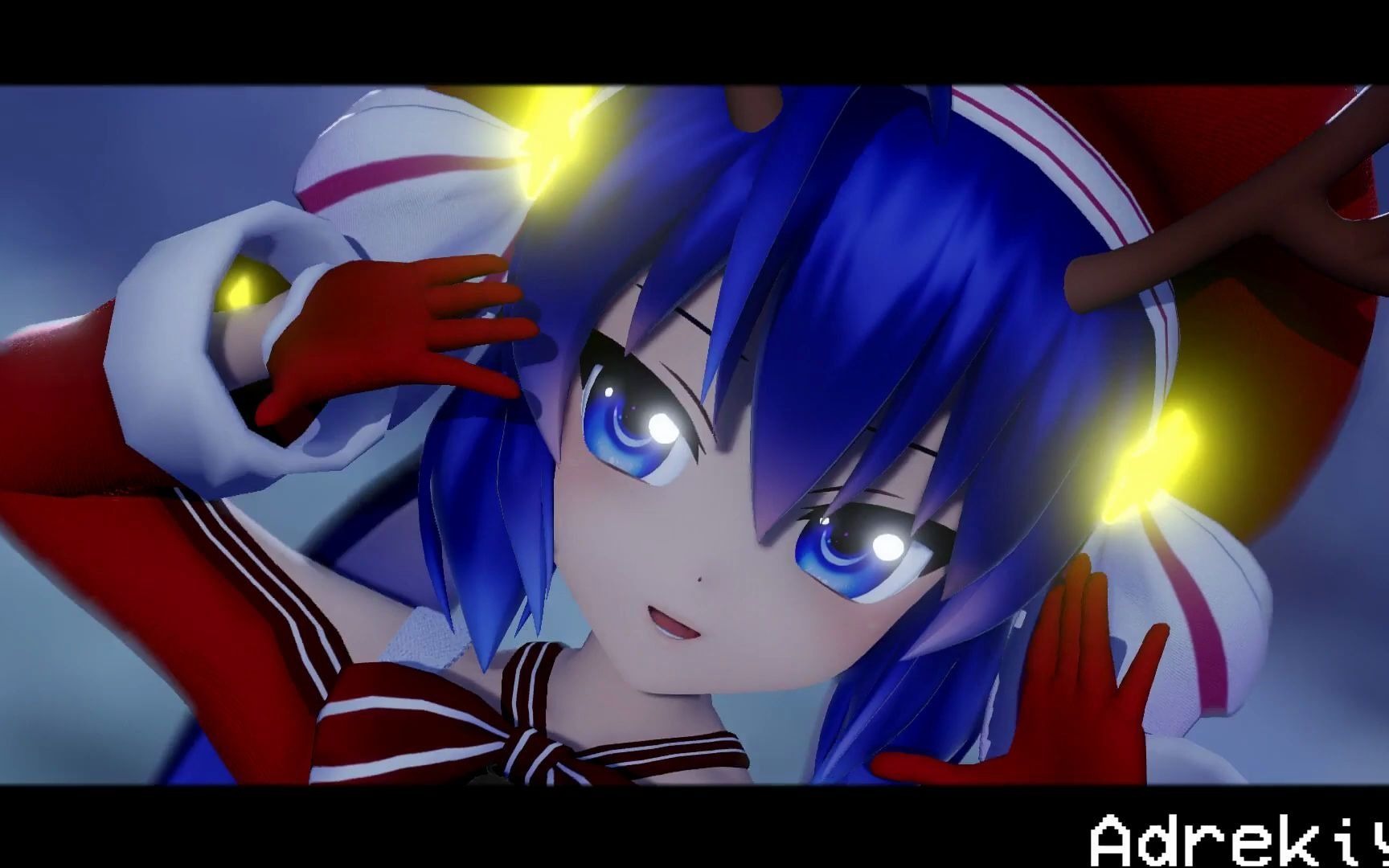 【mmd】メルト / melt【音街鳗】【搬运】_哔哩哔哩_bilibili