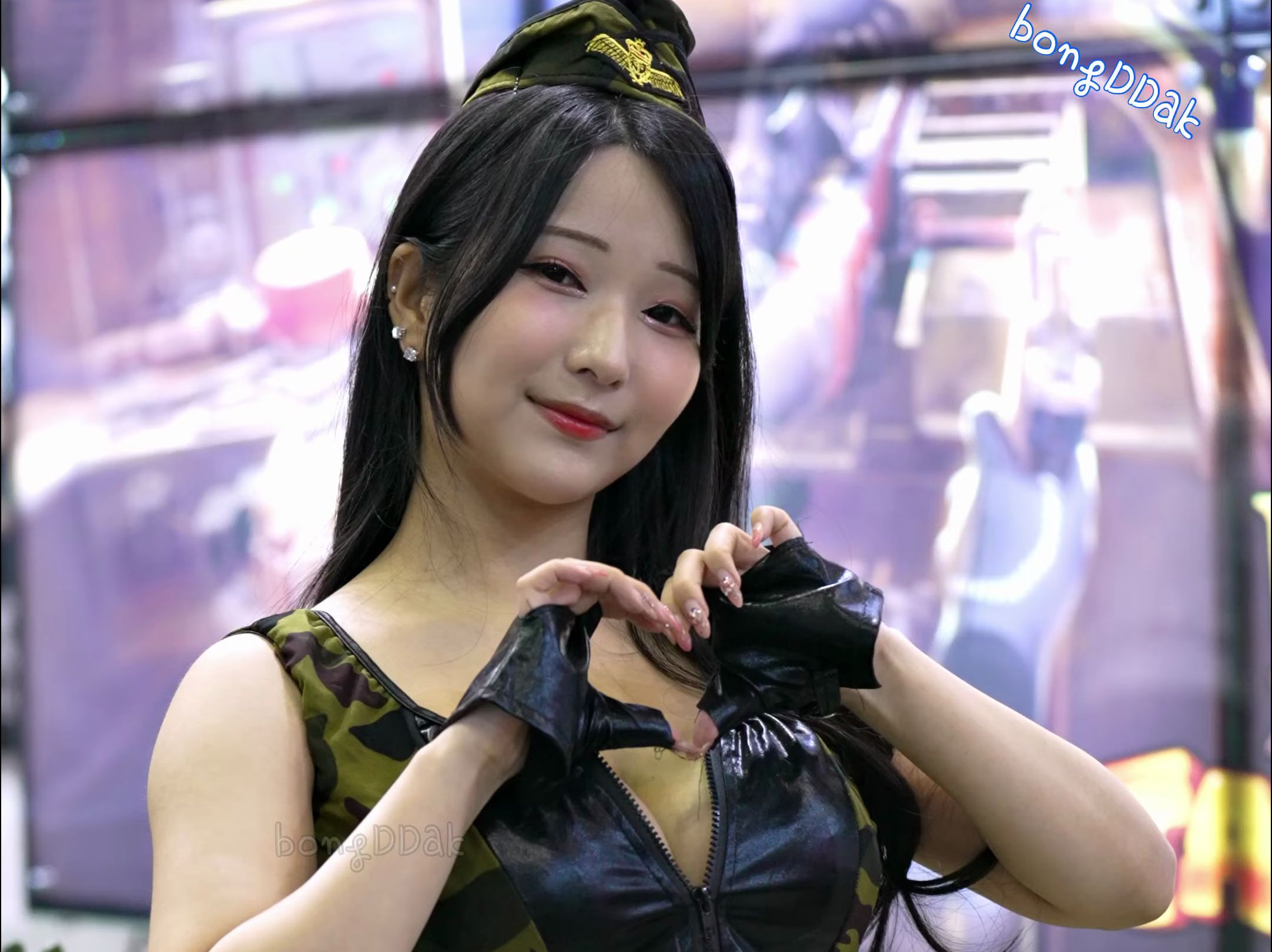 军事 cosplay 模特 尹雪花 fancam 2022 g-star