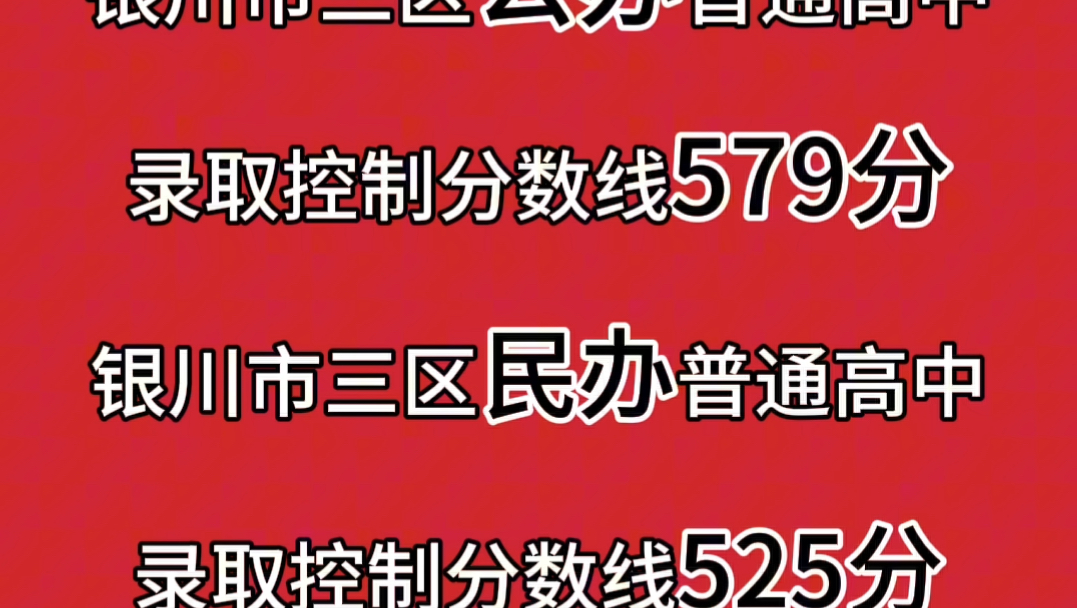 宁夏银川中考成绩公布了#中考成绩#指标到校#择优录取#中考#高考志愿填报哔哩哔哩bilibili