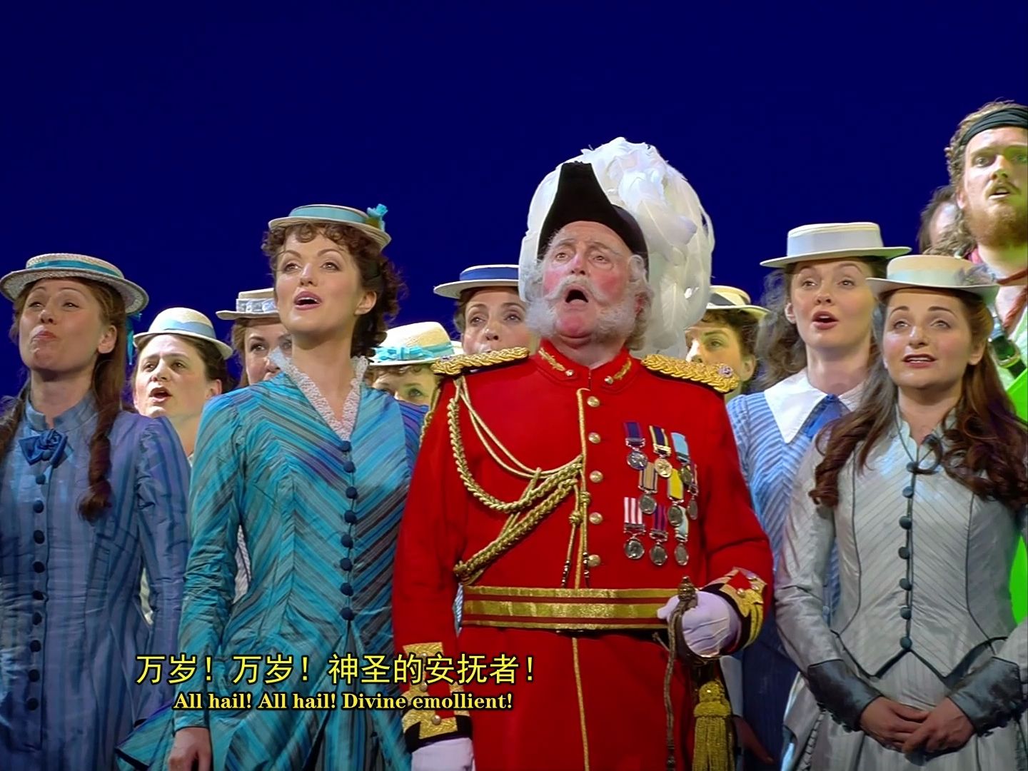 [图]中英字幕 彭赞斯的海盗 2015 英国国家歌剧院 Gilbert & Sullivan