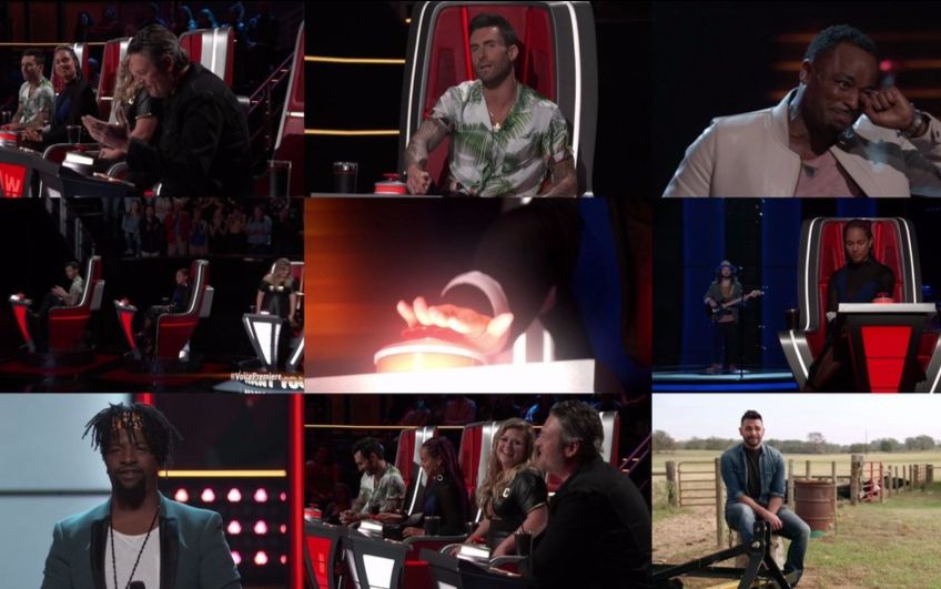 【The Voice US(美国之声)/第十四季】【第1集合集clips/1080p】S14E01 The Blind Auditions Premiere哔哩哔哩bilibili