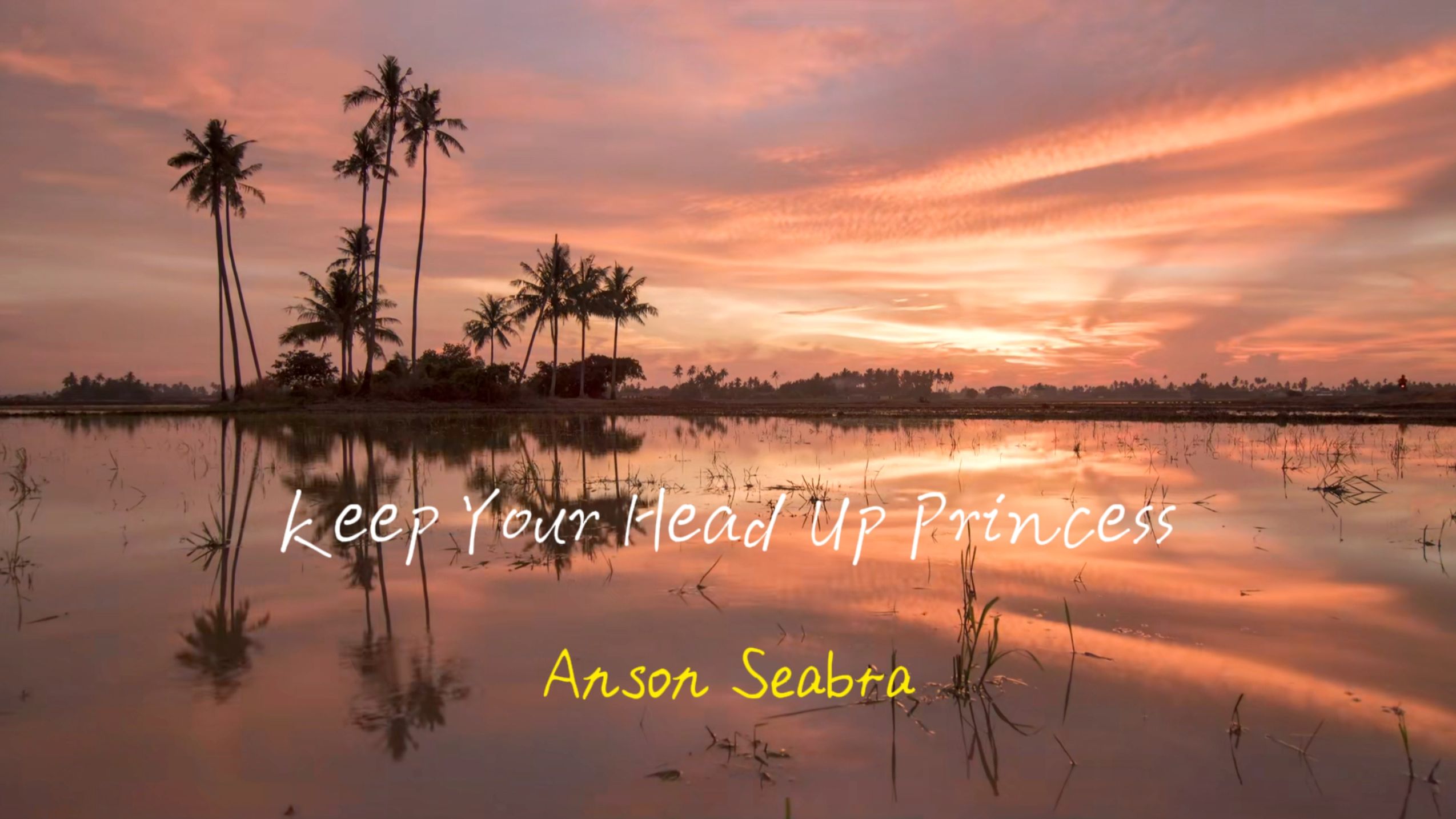 [图]“在皇冠掉落前请抬头吧，公主” 『Keep Your Head Up Princess』--- Anson Seabra