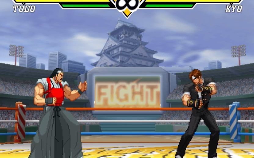 [图]【SNK角色藤堂龙白生日纪念】PS2《CAPCOM VS SNK 2》藤堂龙白技能演示