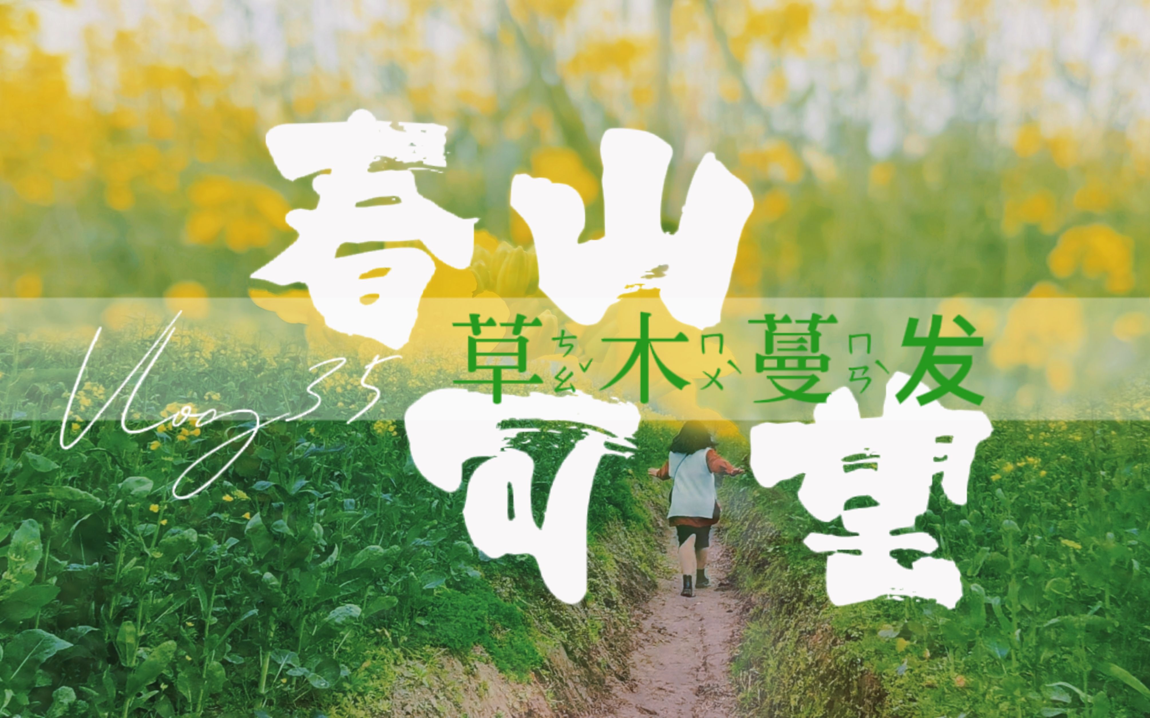 vlog035草木蔓发 春山可望