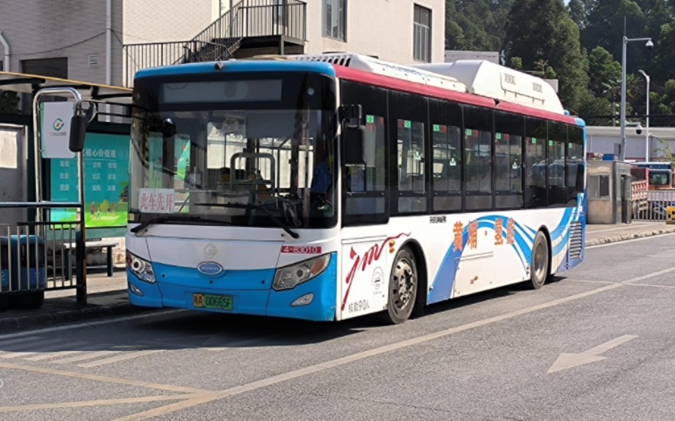 566)广州公交388路开沃氢弹全程pov(科学城南部公交总站→南岗国际