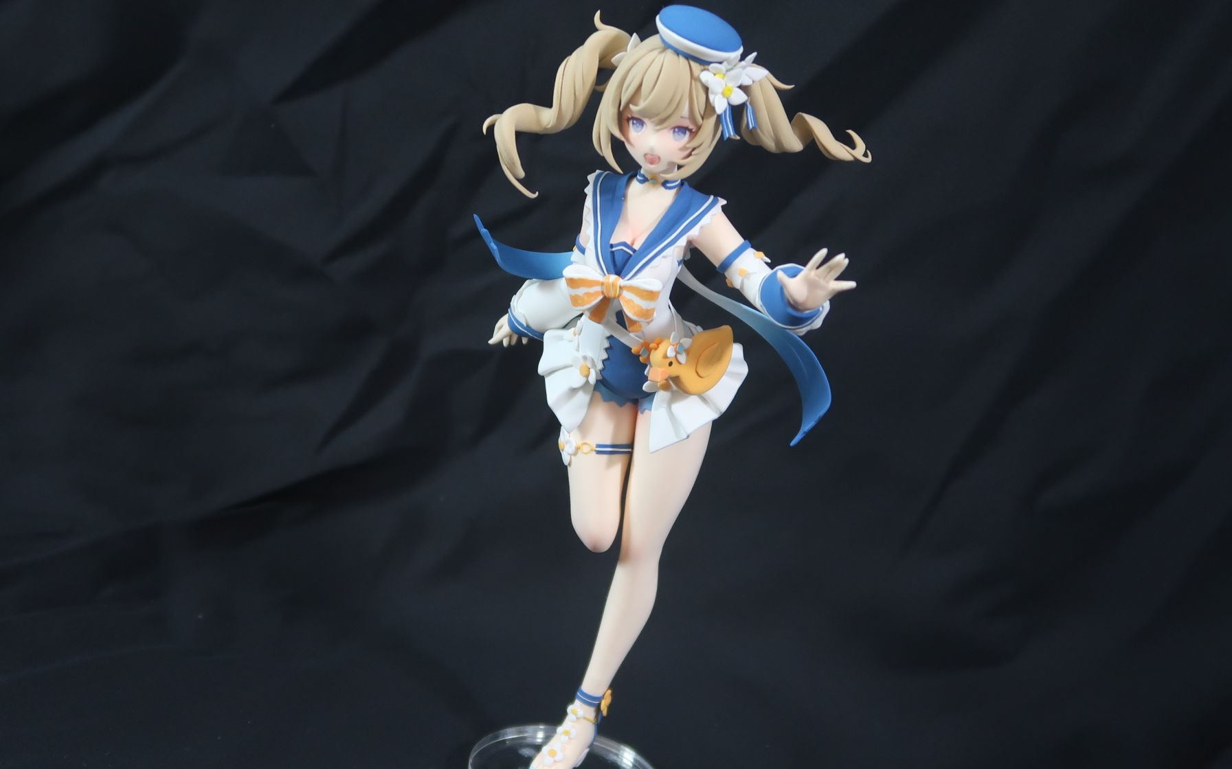 【原神】泳装芭芭拉光速实体化,黏土手办_哔哩哔哩_bilibili