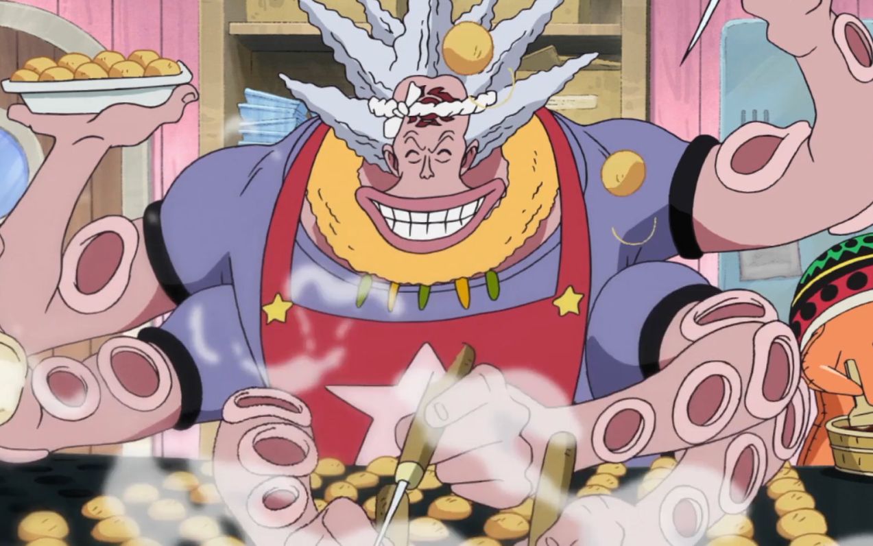 鱼人小八的一个争议性问题,开店没问题,但他卖的是章鱼烧