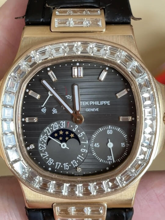 百达翡丽鹦鹉螺5724r原钻鉴赏