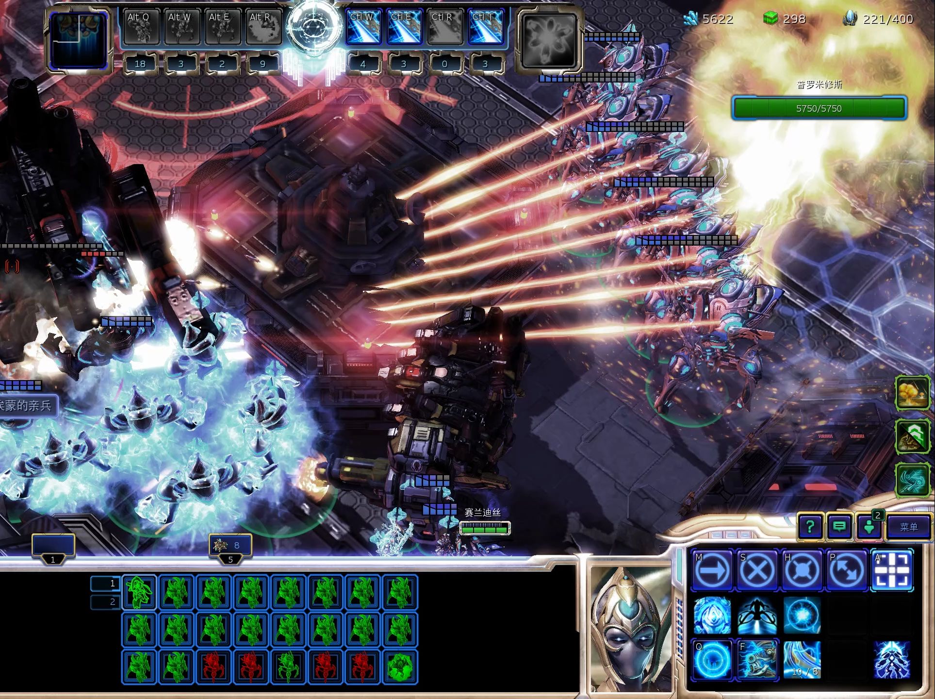 星际2时空枢纽beta 赛兰迪斯单刷究极战士