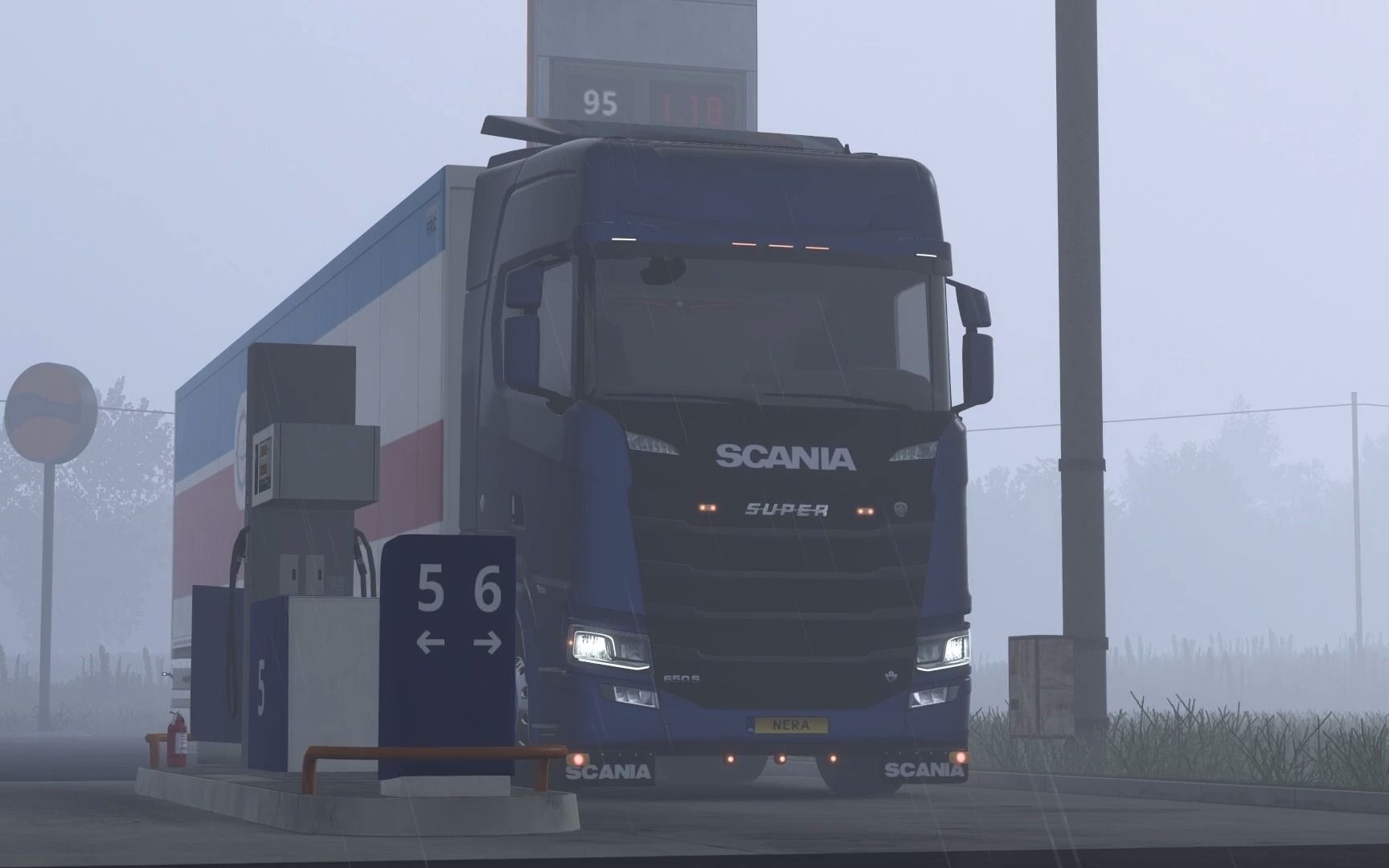 欧卡2Mod:SCS官方的雨,Improved SCS Rain Mod  ETS2 Mods v1.40 详情简介哔哩哔哩bilibili