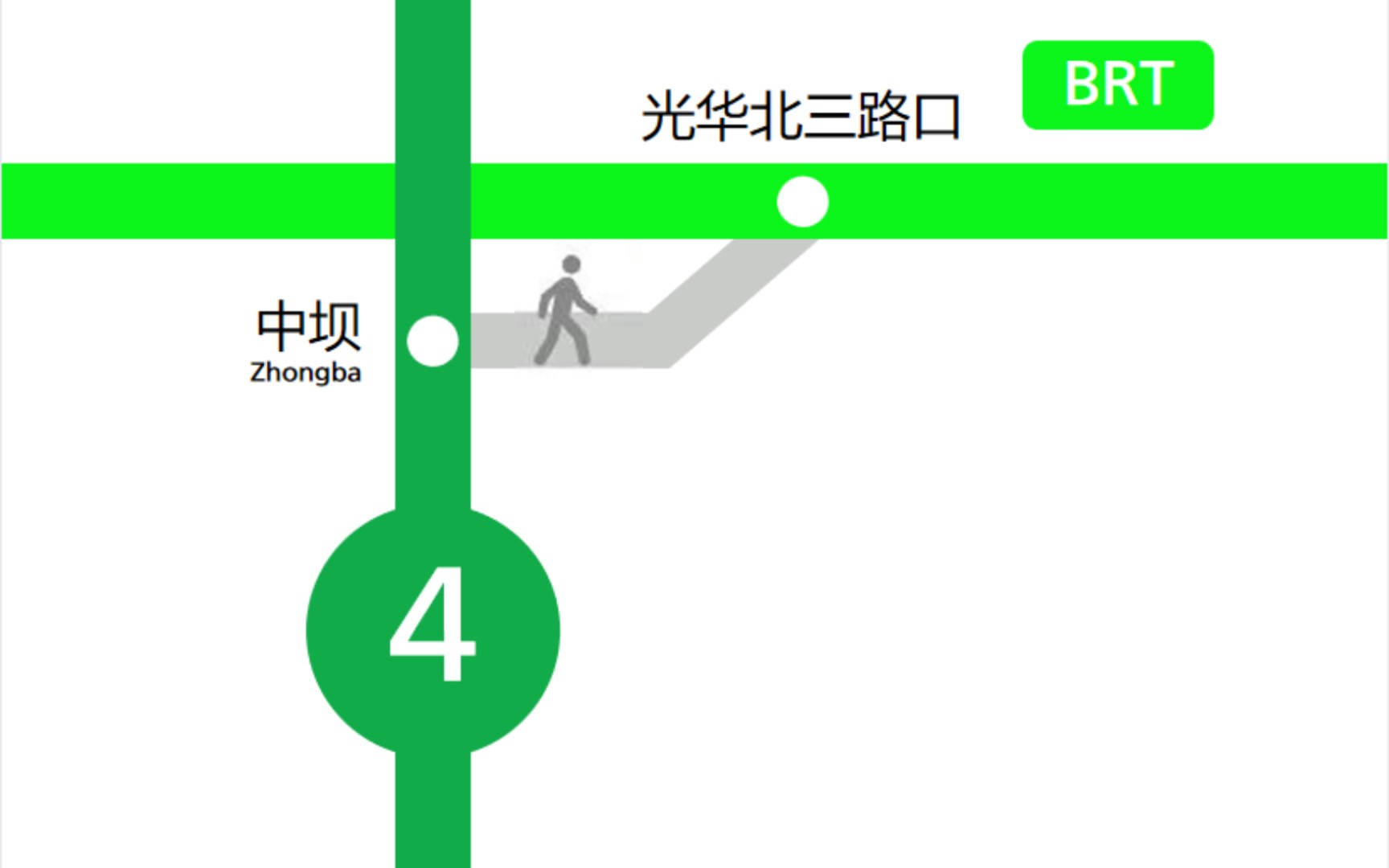 华北路地铁站图片