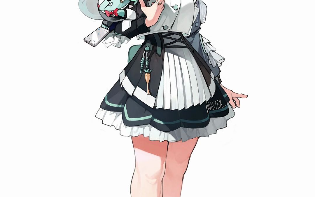 【绘画过程】女仆