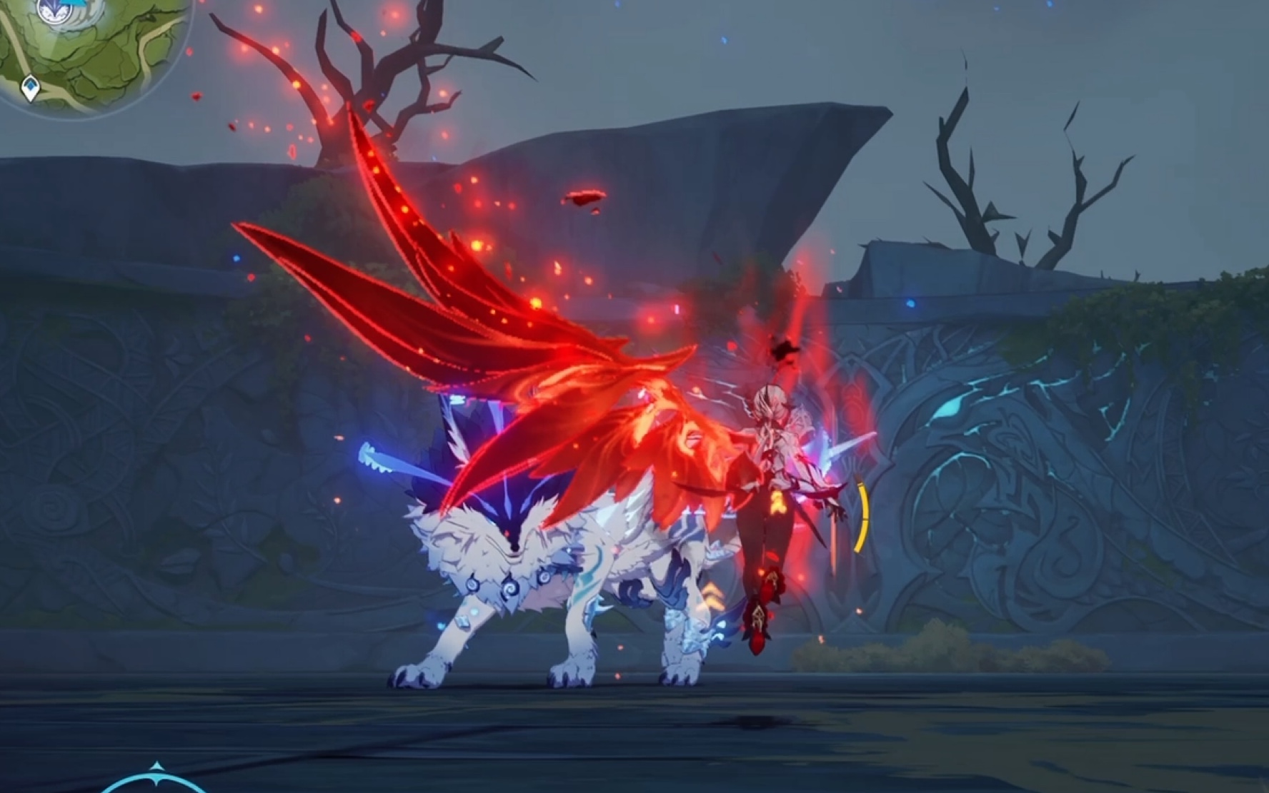 0命白缨枪仆人随便秒杀北风狼王,出伤速度爆杀一众主c