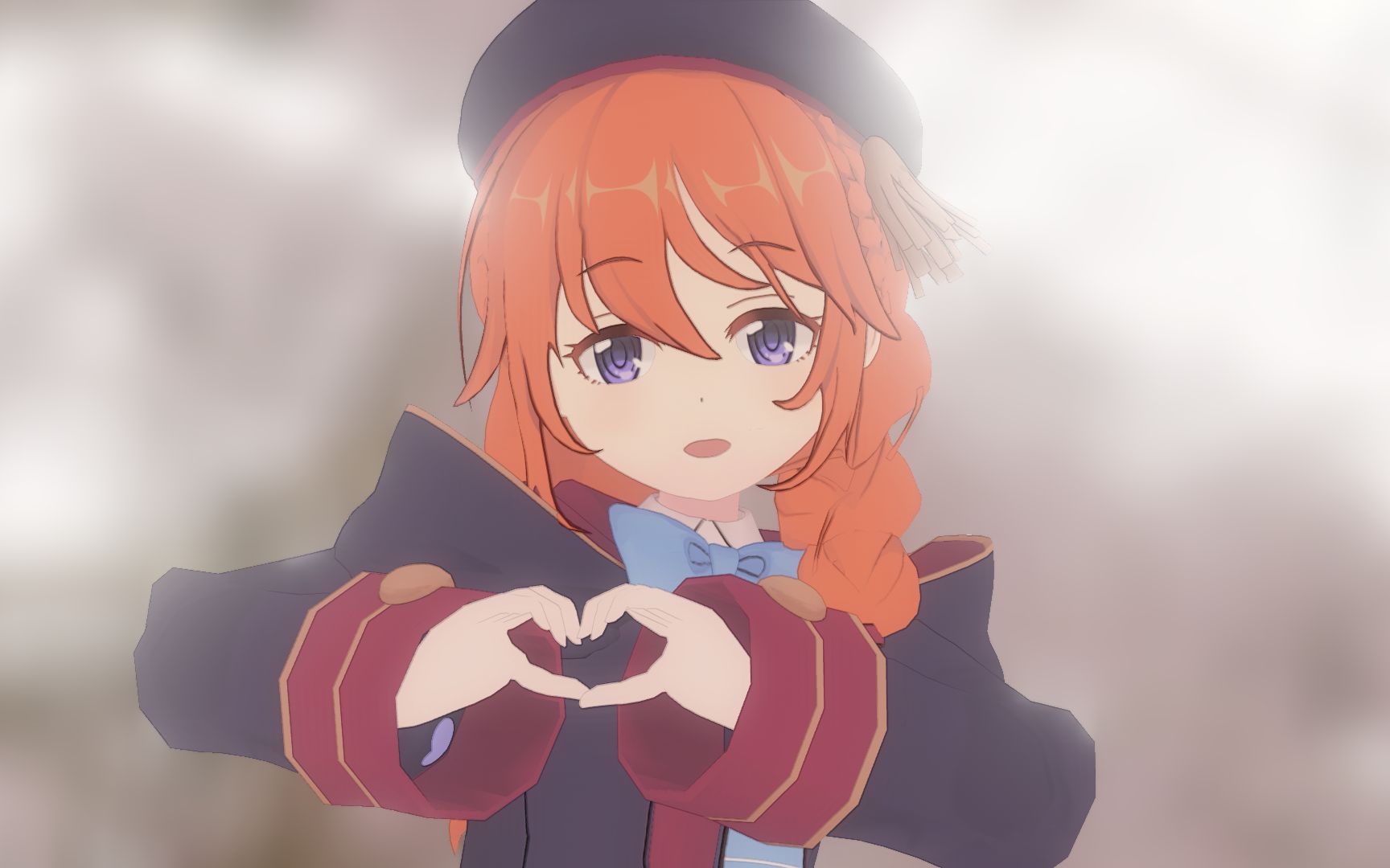 mmd公主连结恋爱循环优妮