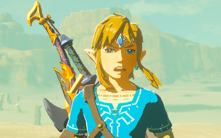 【荒野之息】林克无限潜水!