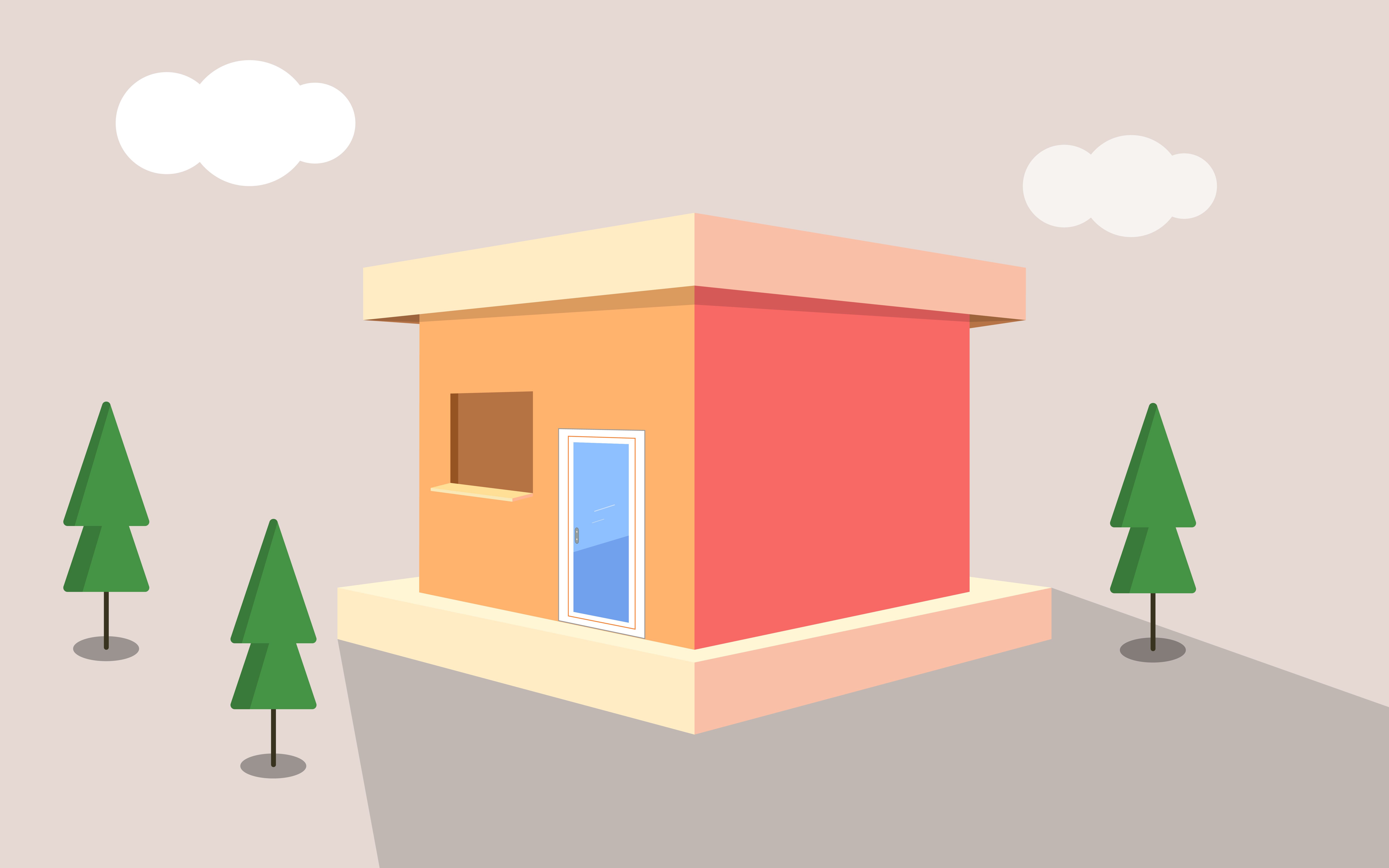 【ai】插画 教你如何绘制2.5d手绘插画