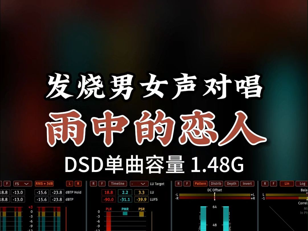 经典粤语,老歌新唱,极品发烧男女声合唱,DSD完整版1.48G,百万调音师专业录音棚制作,顶级hifi无损音质哔哩哔哩bilibili