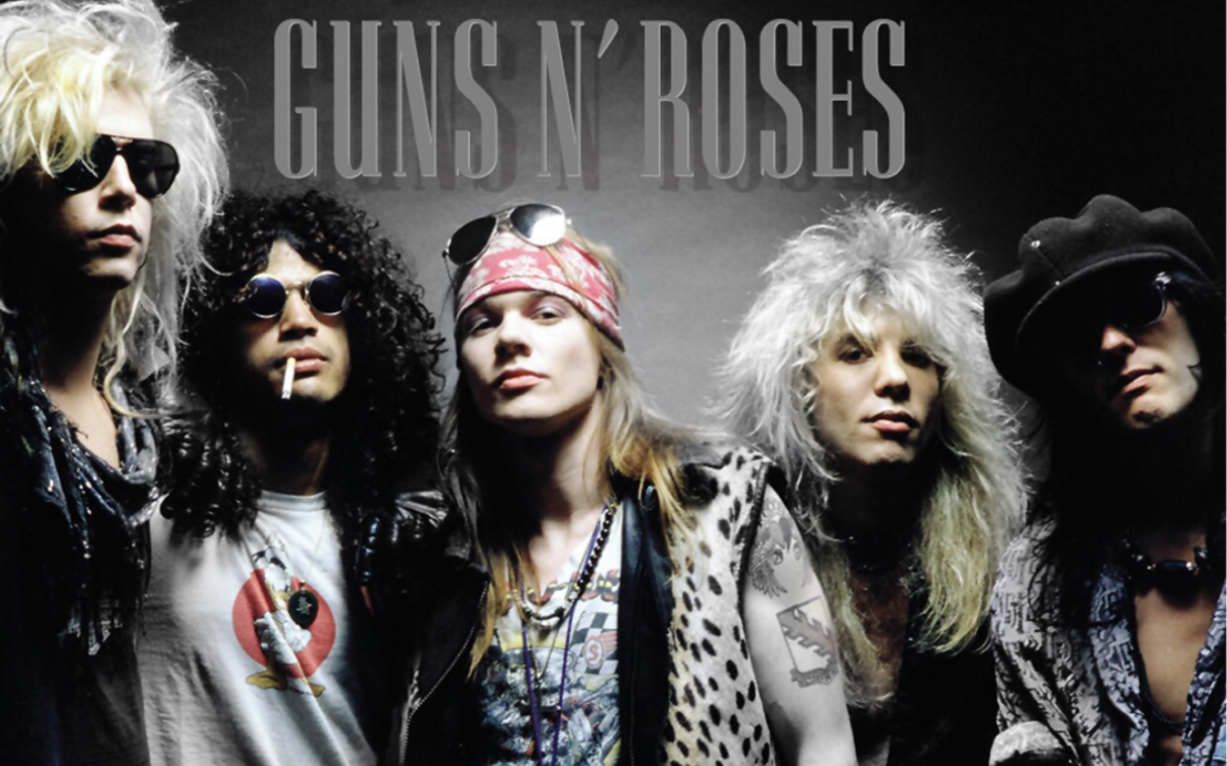 【guns n roses】枪花乐队 1992 东京巨蛋演唱会(2dvd dts版)_哔哩