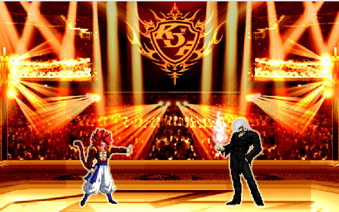 [KOF DL]: Super Gogeta4 ( Max P ) VS Yagwick Evil ModeMugen热门视频