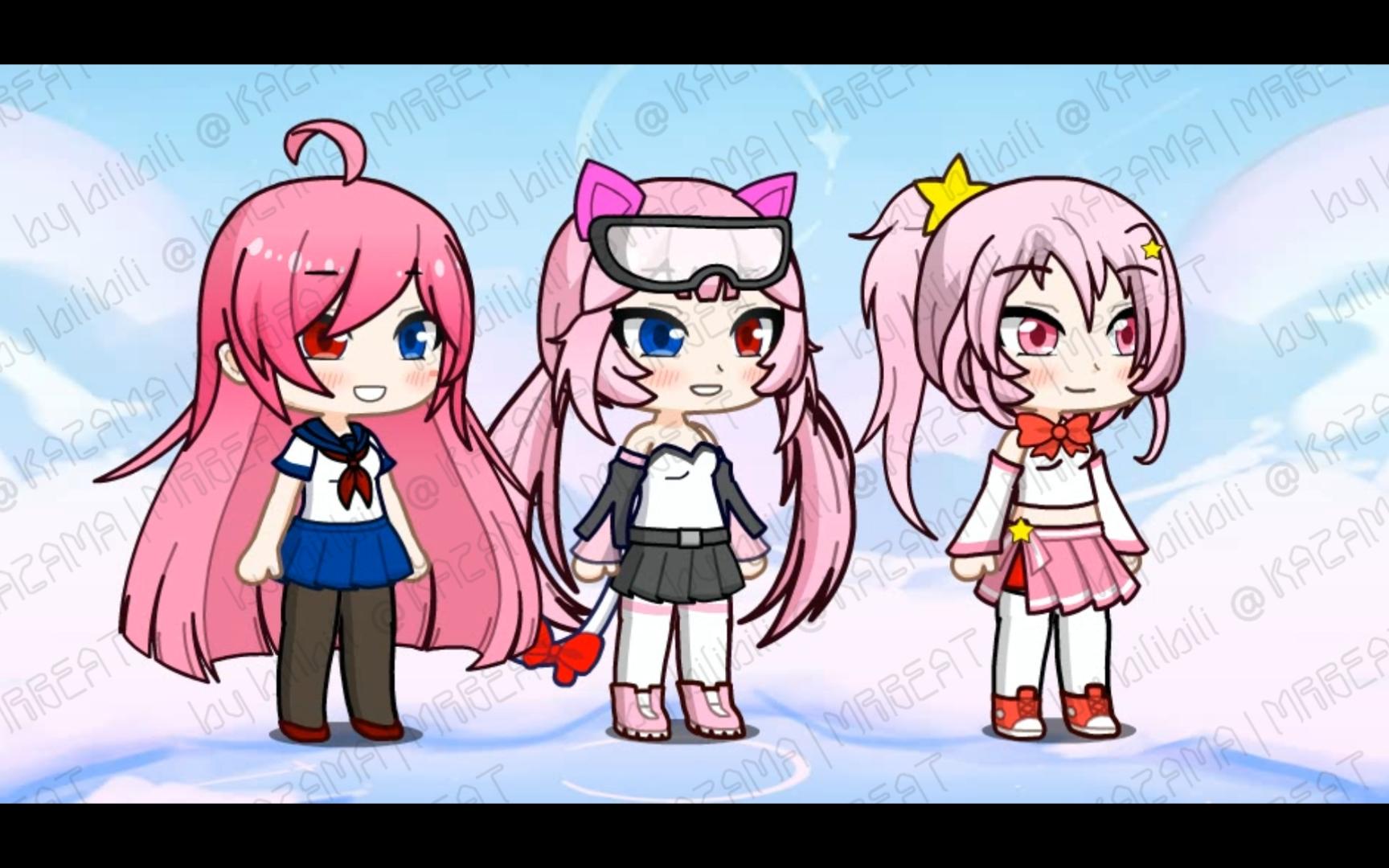 这是安堂夏美,三日月眠雪和夏木宫桂子