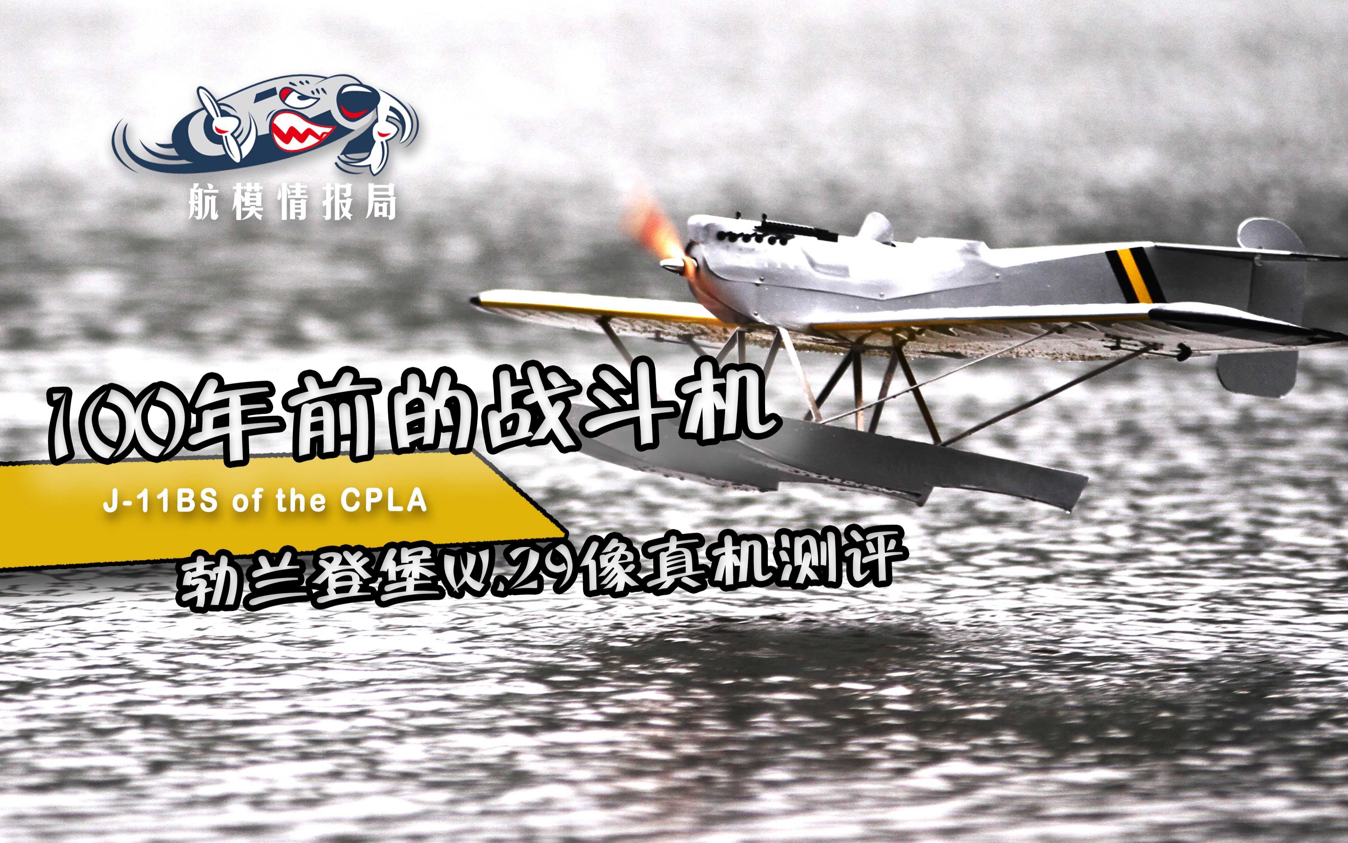 【航模测评】穿越百年再现经典——W.29水上战斗机像真机套材测评哔哩哔哩bilibili