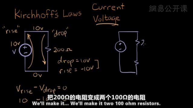 【可汗学院】【电气工程】【中英字幕】18 基尔霍夫电压定律公共课哔哩哔哩bilibili