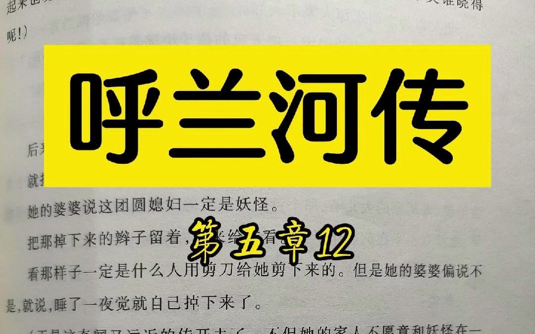 “还没到二月,那黑乎乎的,笑呵呵的小团圆媳妇就...”哔哩哔哩bilibili