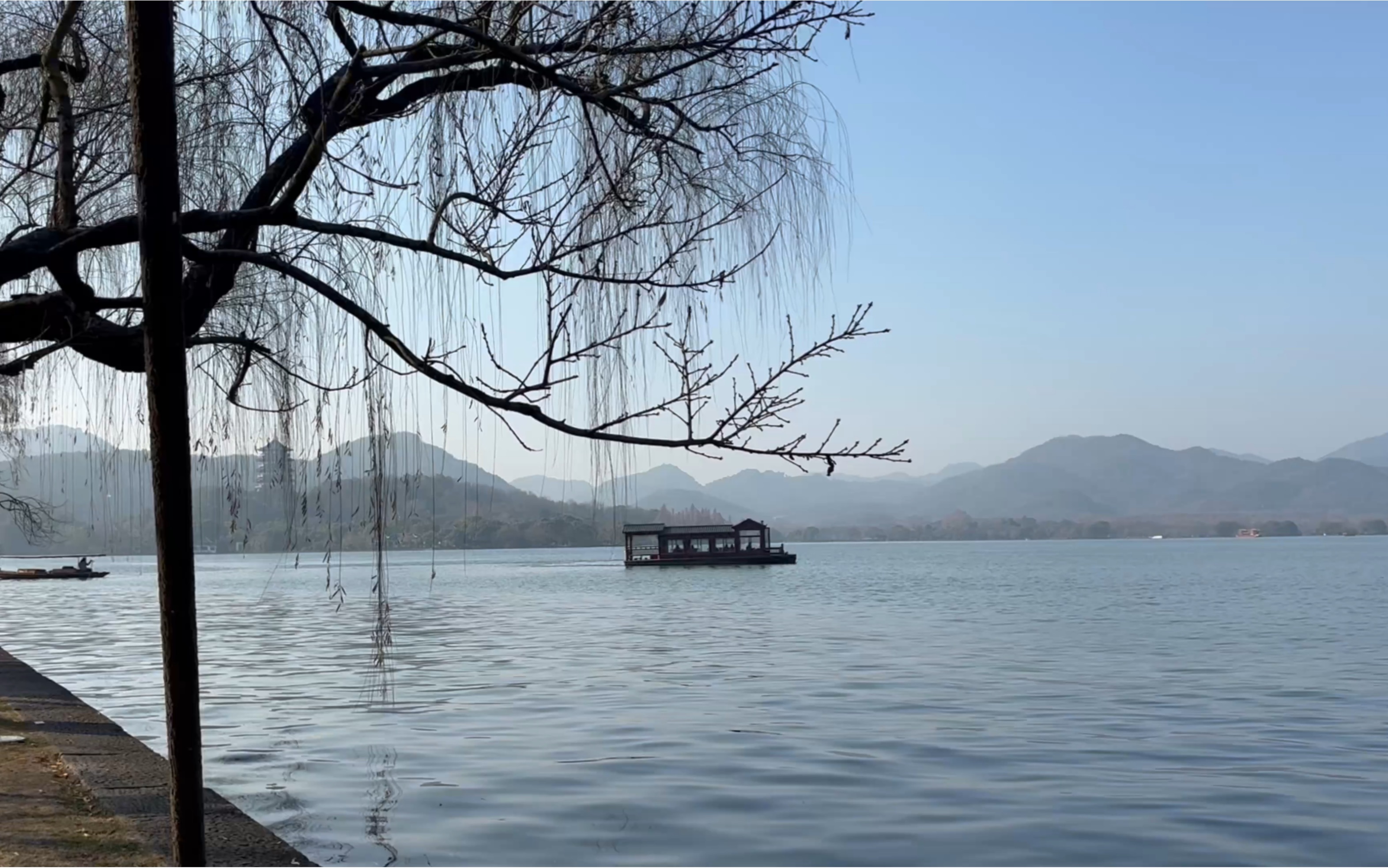 杭州西湖的清晨