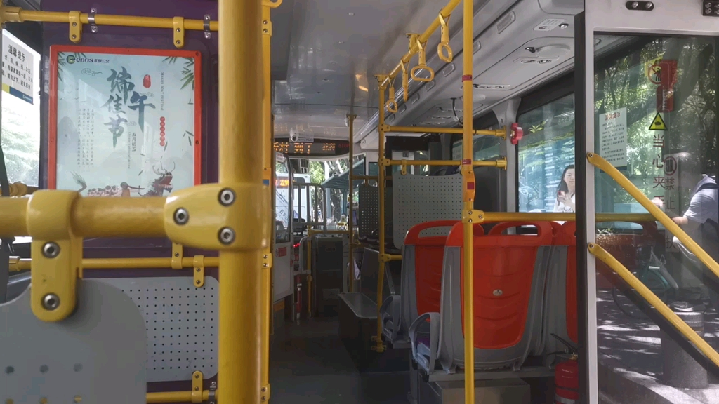 【深圳公交】m448路更新上下车刷卡扫码报站 运行报站实录(桂庙新村