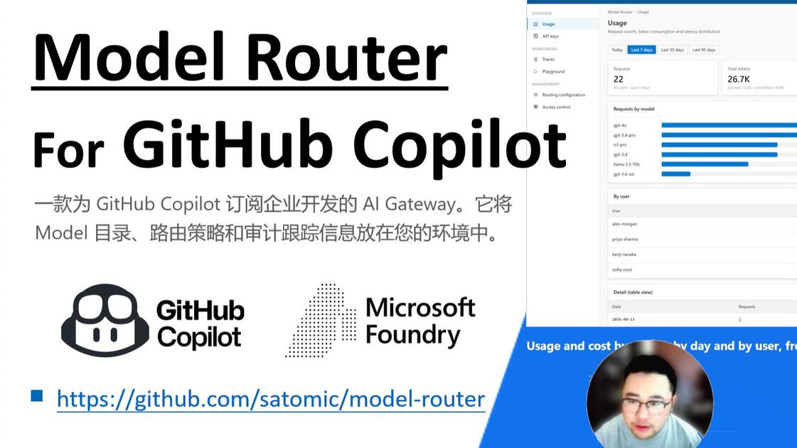 [实战演示] 在 GitHub Copilot 中使用 Model Router 指南_哔哩哔哩_bilibili