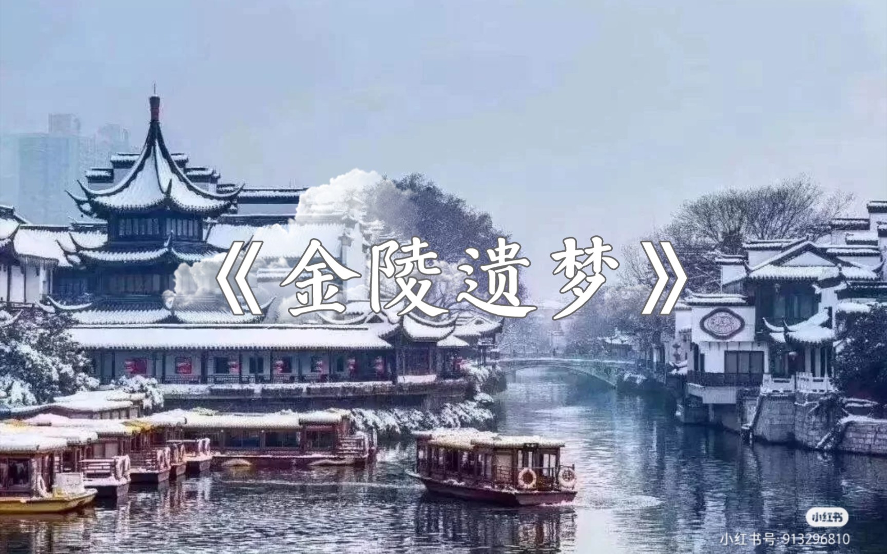 [图][二创填词] “雪中金陵缓缓走过”