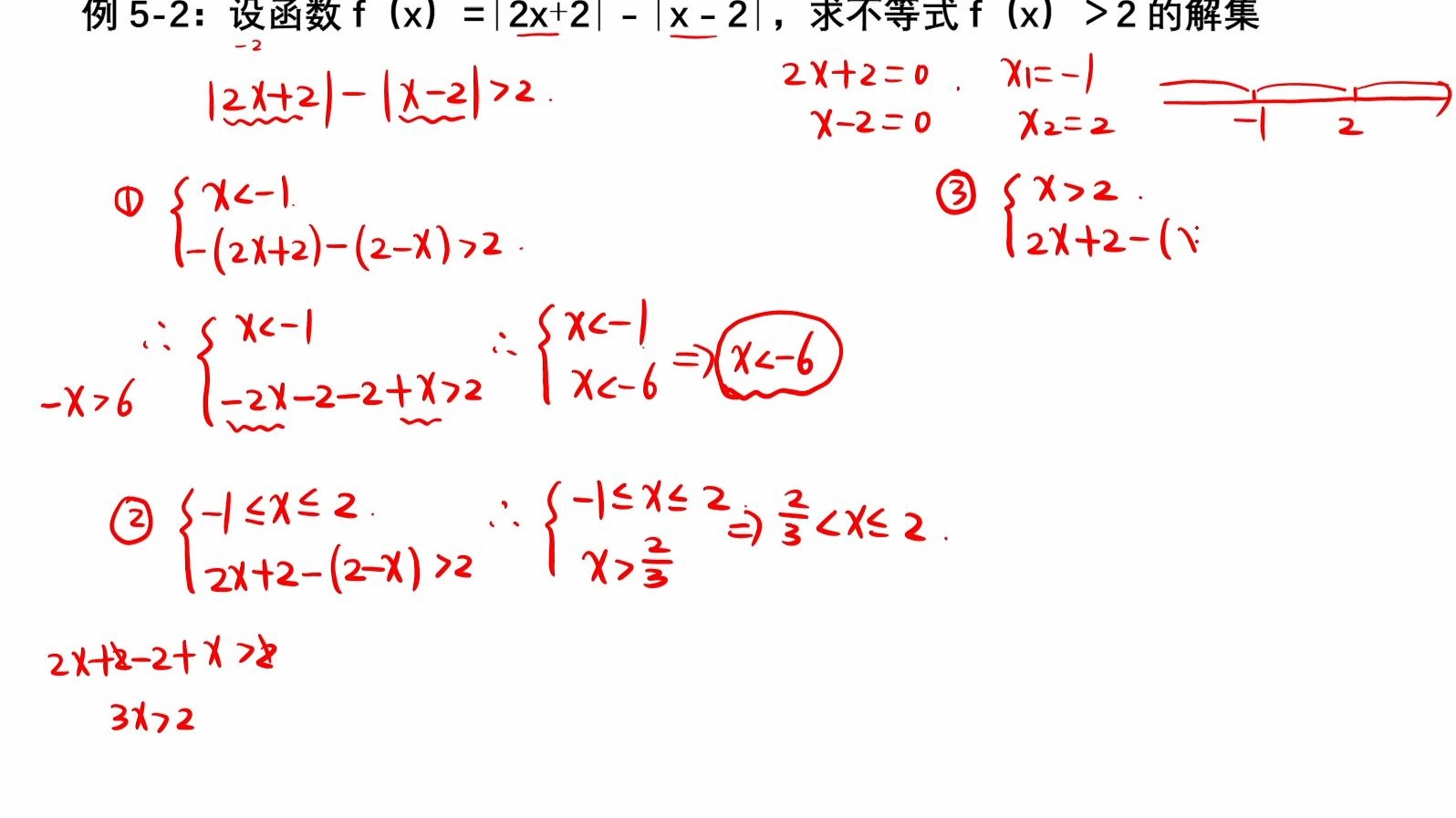 高中数学绝对值不等式的解法(高中数学绝对值不等式的解法有哪些)  第1张