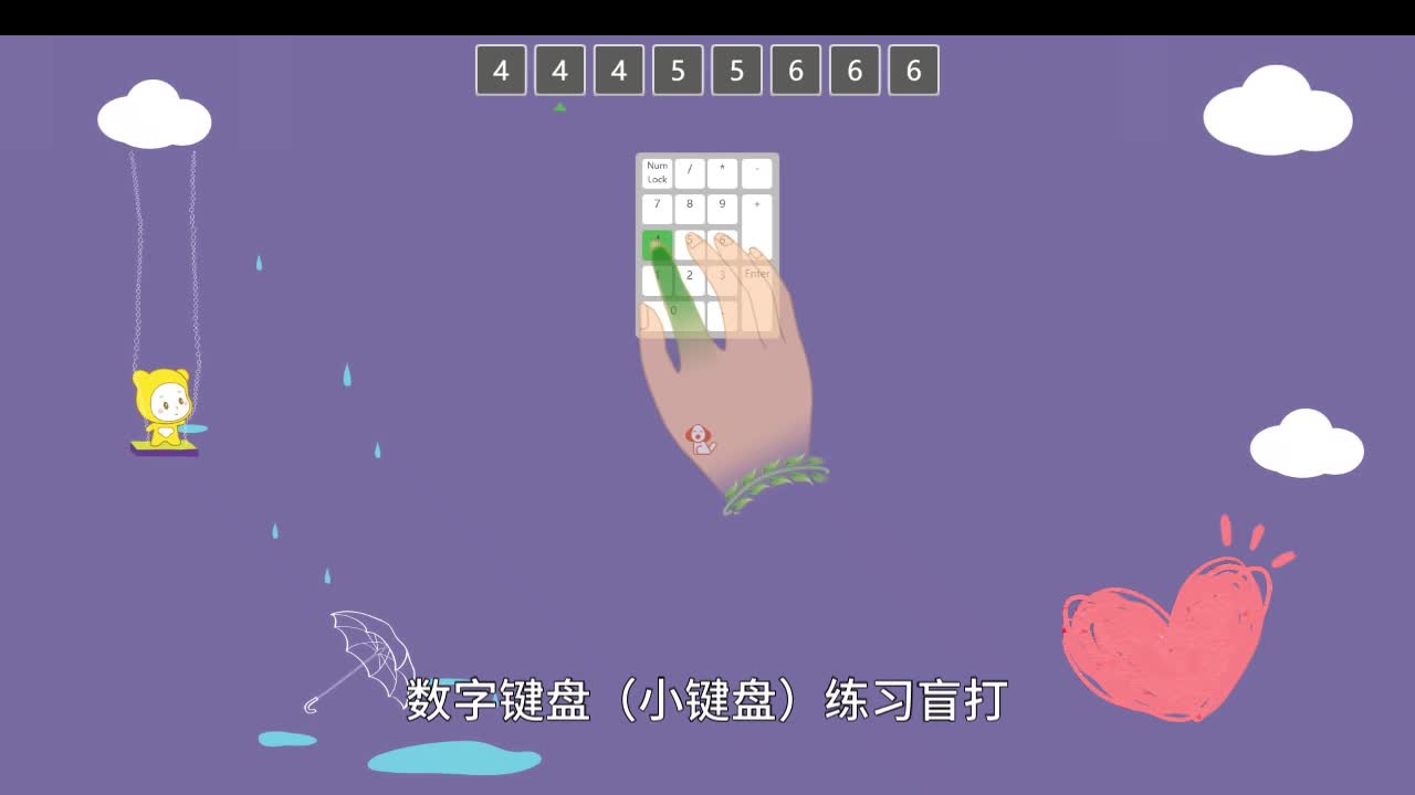 打字狗打字教程数字键盘哔哩哔哩bilibili