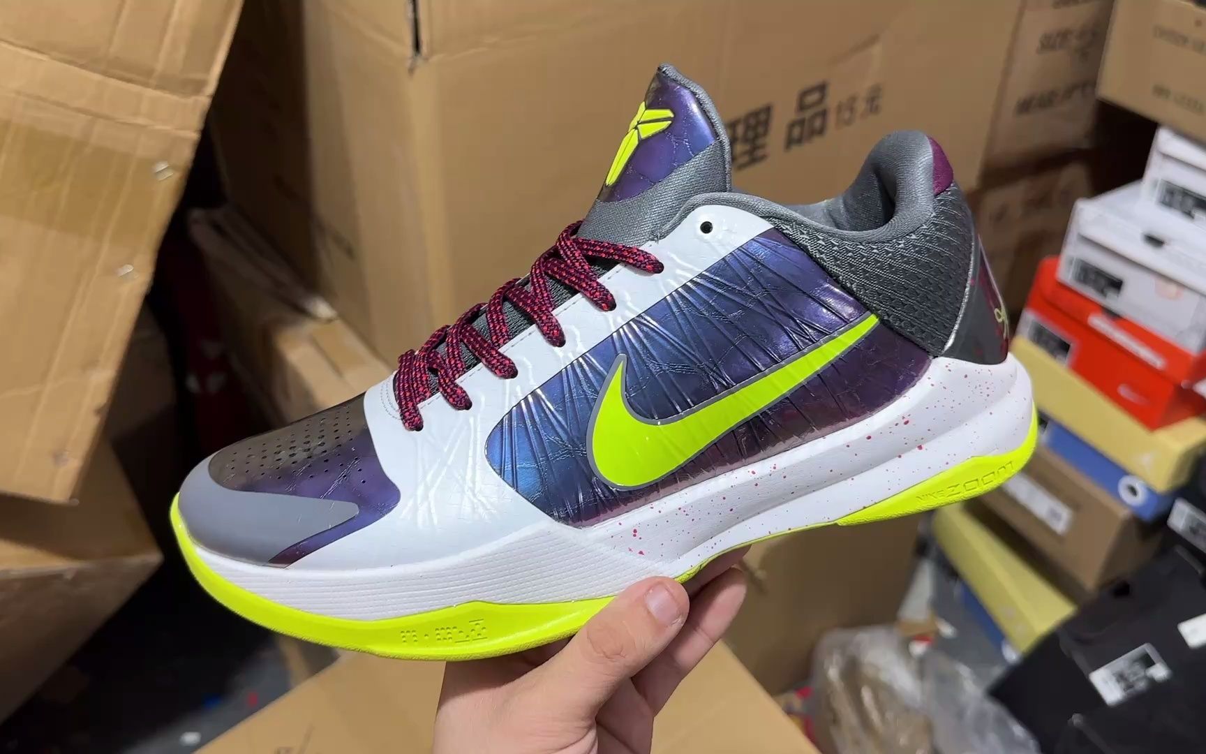 nk zoom kobe 5 protro"chaos zk5 小丑