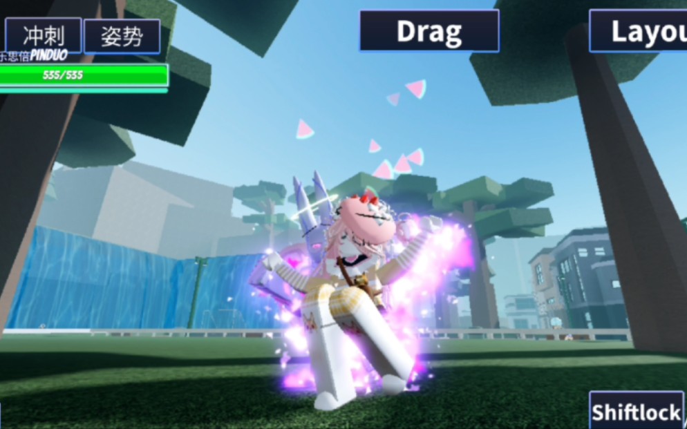 ROBLOX AUT 情人节d4c and LT POSE 音乐
