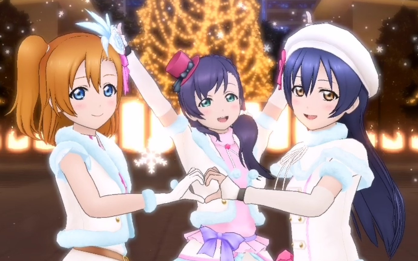 [llas]迟来的《snow halation(雪色光晕)》全员打歌服