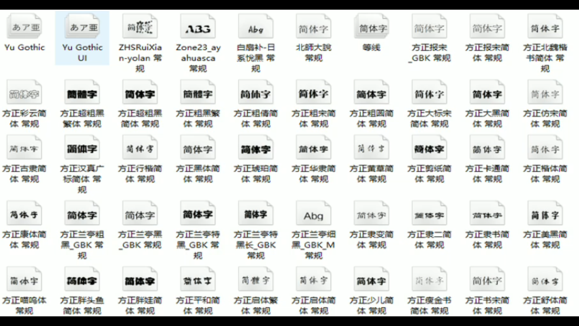 商用字体——用于Photoshop、illustrator、Coreldraw、AfterEffects、Indesign,wsp、office等等设计软件中哔哩哔哩bilibili