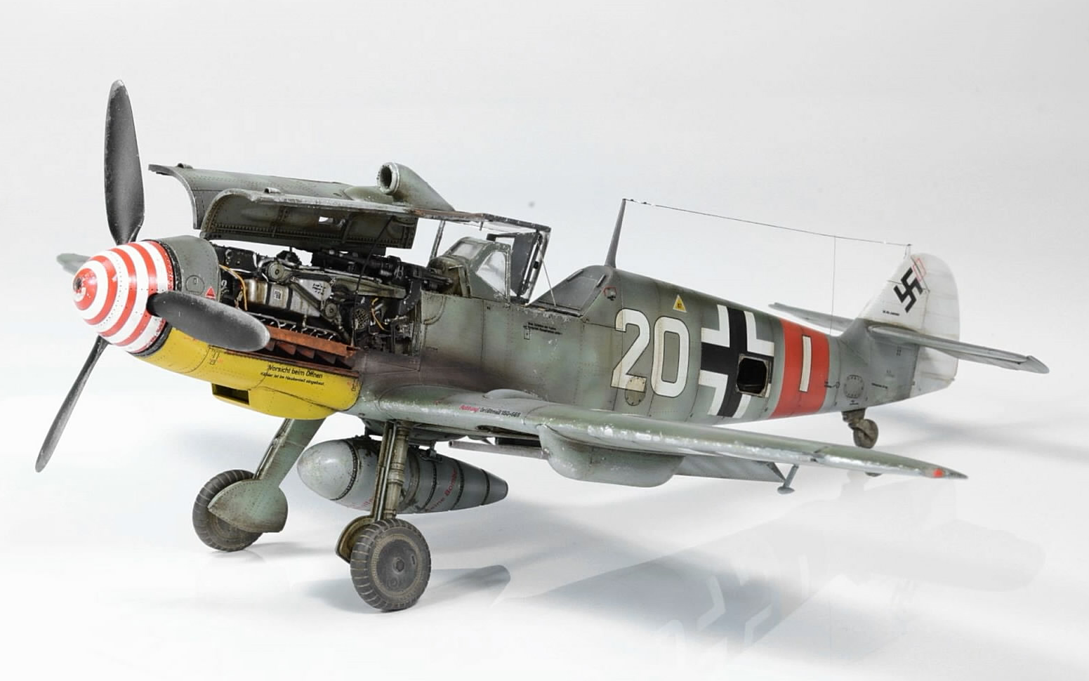 bf109g6戰鬥機模型製作148