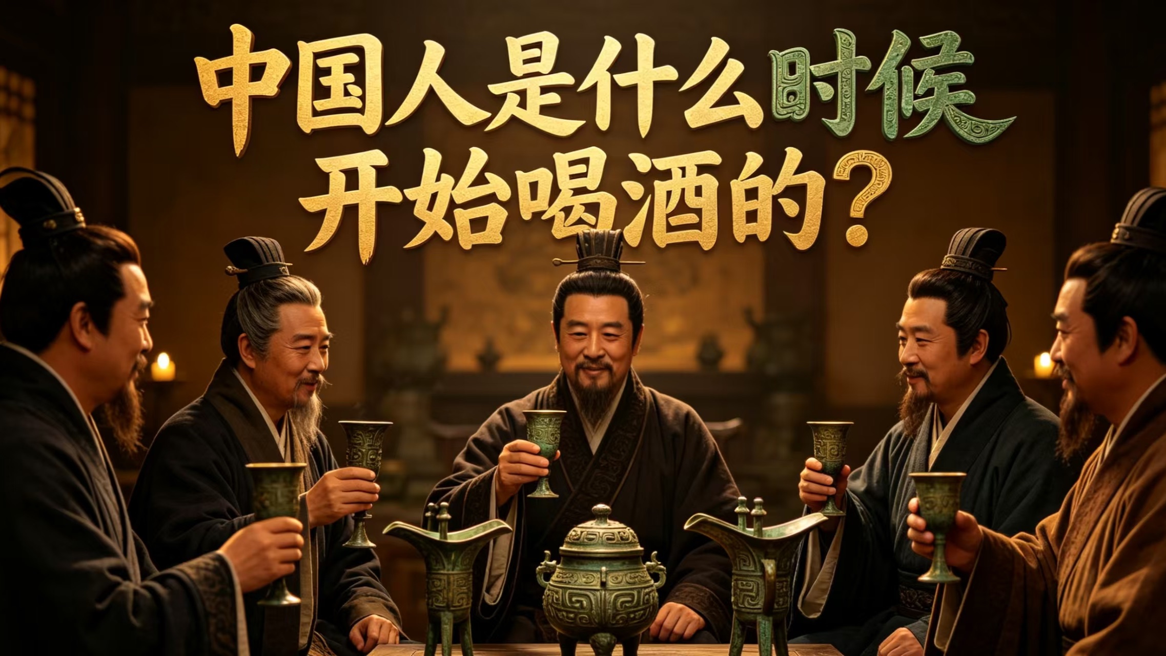 中国人从什么时候开始喝酒的？