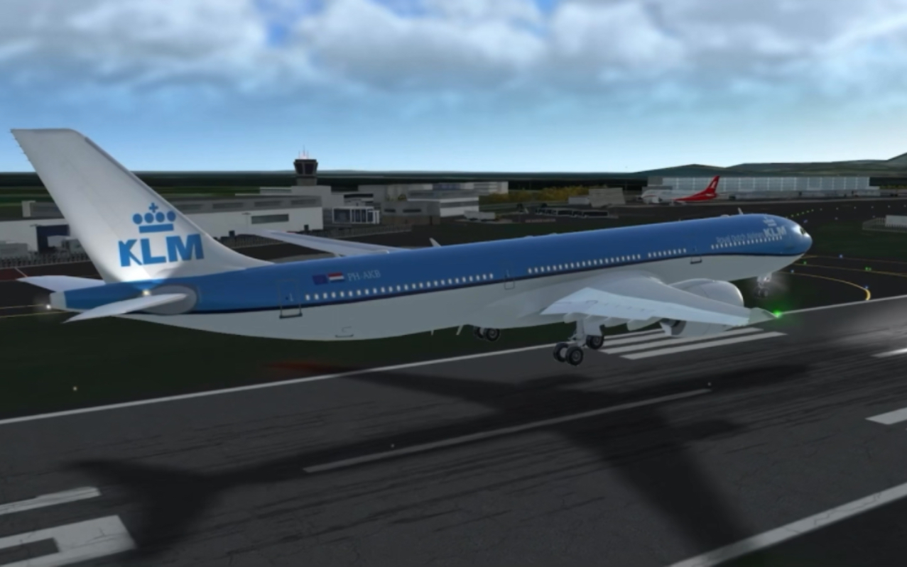 荷兰皇家航空a330-900neo,荷属圣马丁岛茱莉安娜公主国际机场着陆