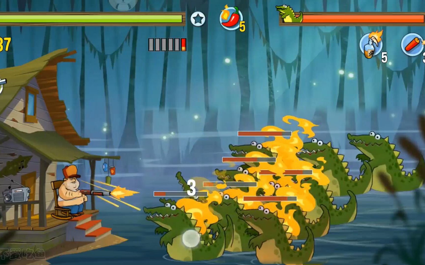 沼泽激战:小动物组队到小胖子家蹭饭,引发一场惨案