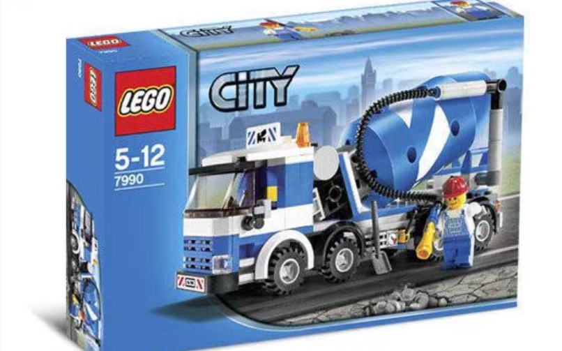乐高城市7990水泥车速组评测