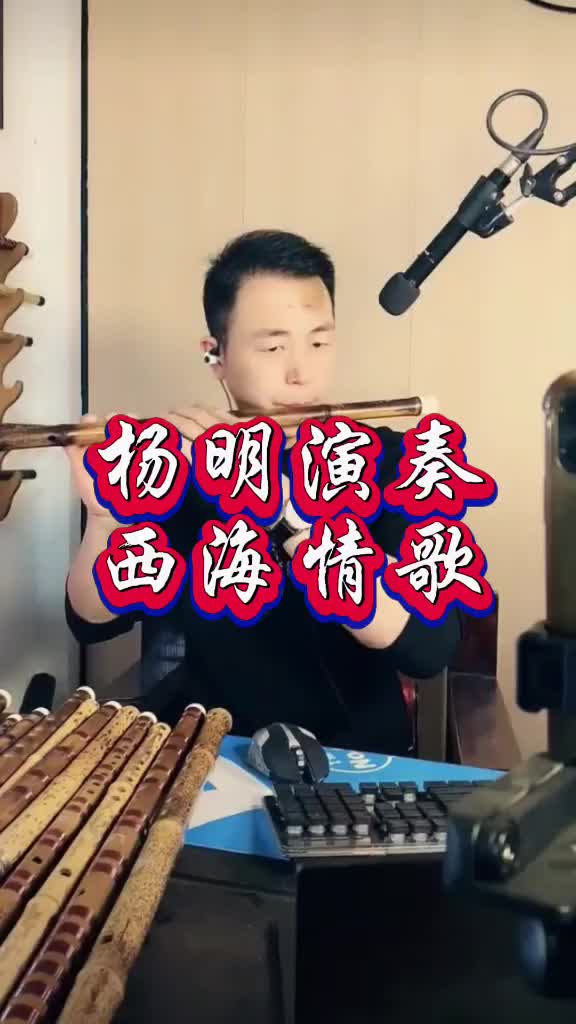 西海情歌笛子独奏图片