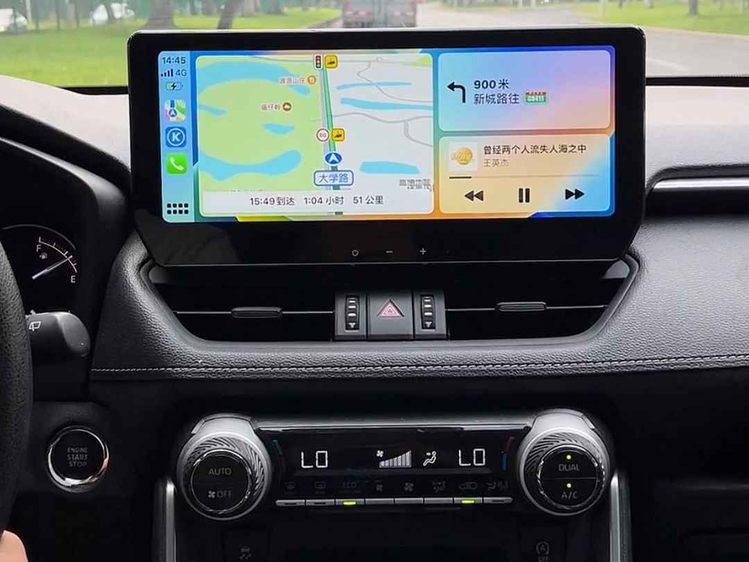 宏普达丰田荣放/威兰达中控大屏导航改装