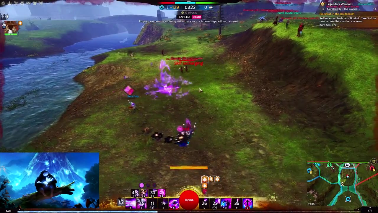 [激战2][新版幻术] gw2 pof | mirage gameplay montage