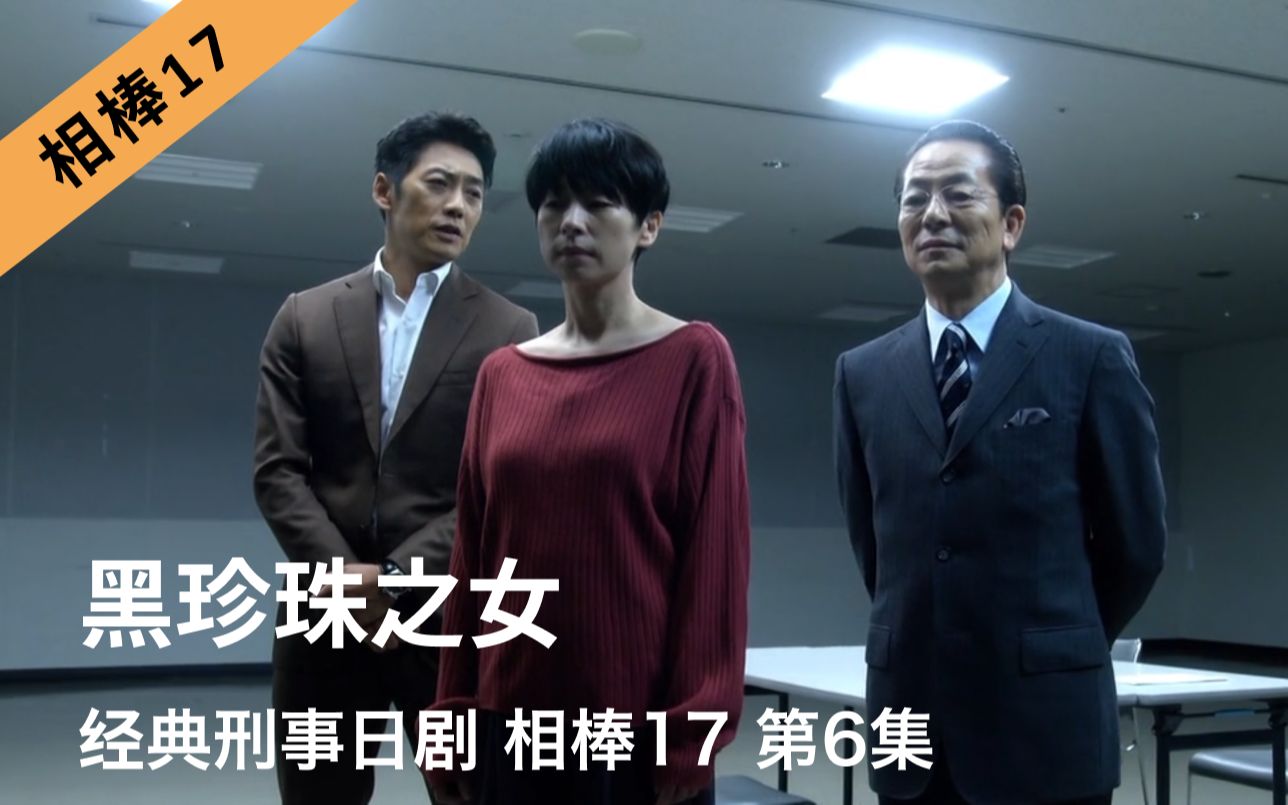 刑事推理日剧《相棒17》第6集|黑珍珠之女哔哩哔哩bilibili