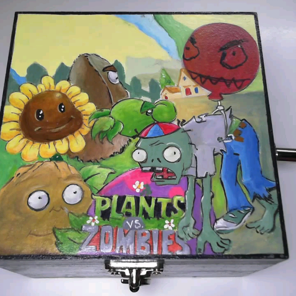 PVZ小游戏音乐|Loonboon (Plants vs. Zombies) - Music Box_哔哩