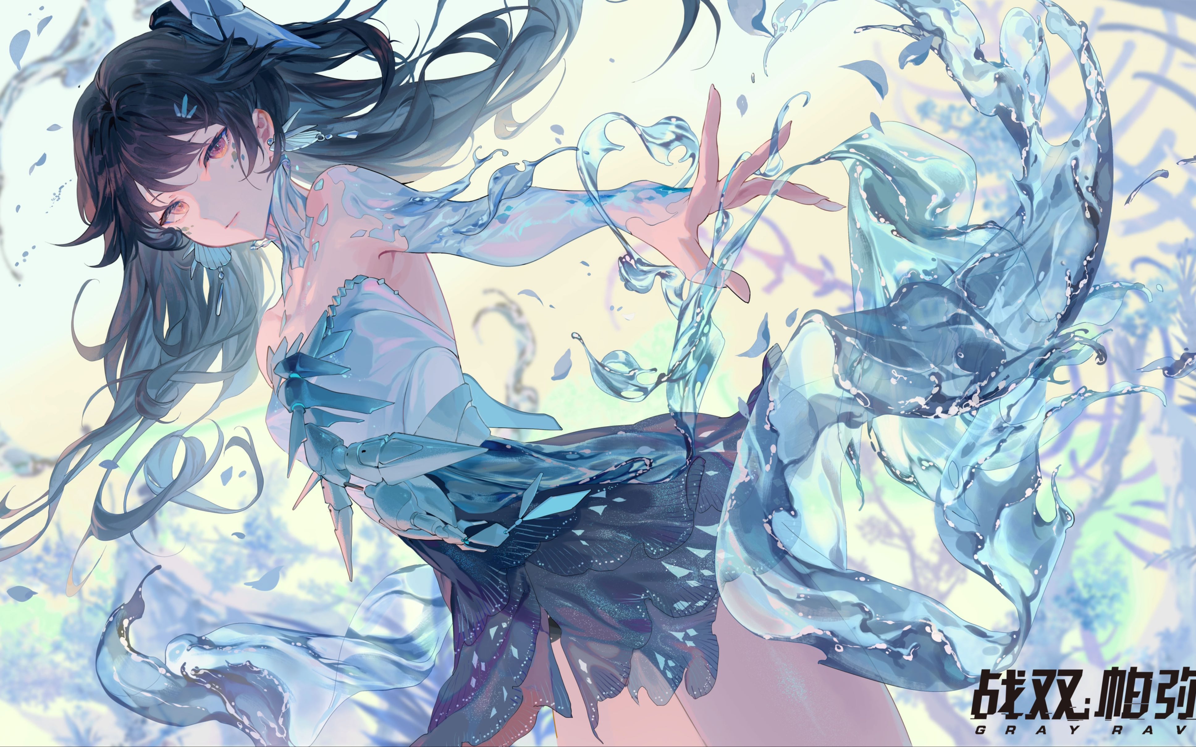 鸦羽鳞波沫舞与朱云流霭对比